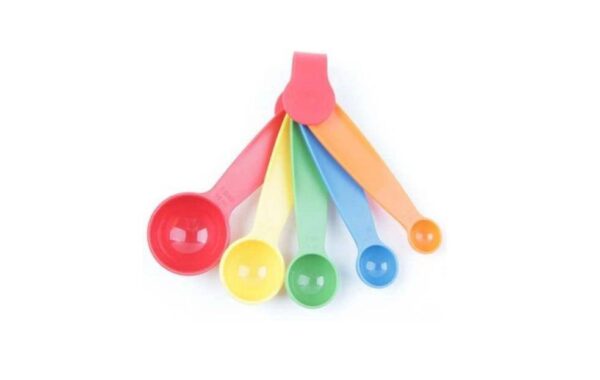 Nevil 5PCS Multicolour Measuring Spoons for Cooking and Baking - Image 4
