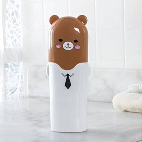 Garden Of Arts Plastic Portable Travel Toothpaste Toothbrush Holder Cover Case, 20Cm X 6Cm ( Multicolor) - Image 2