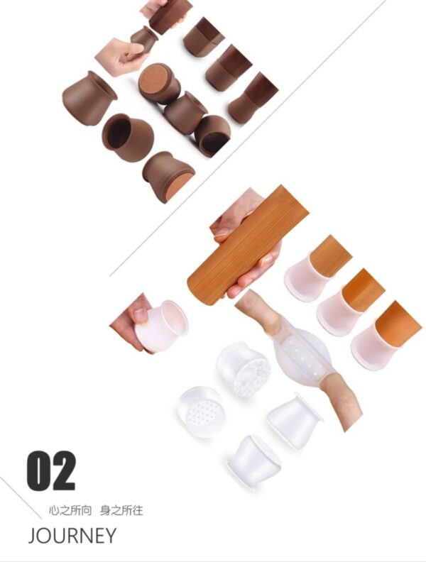 4pcs Chair Leg Cover - Image 3