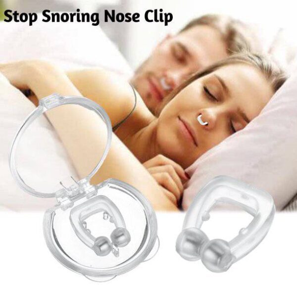 DEETTO Snore Free Nose Clip | Unisex Stop Snoring stopper for men Anti Snore Free Sleep Silicone Magnetic Nose Clip | Anti Snoring device (Pack Of 1) (Nose Clip) - Image 5