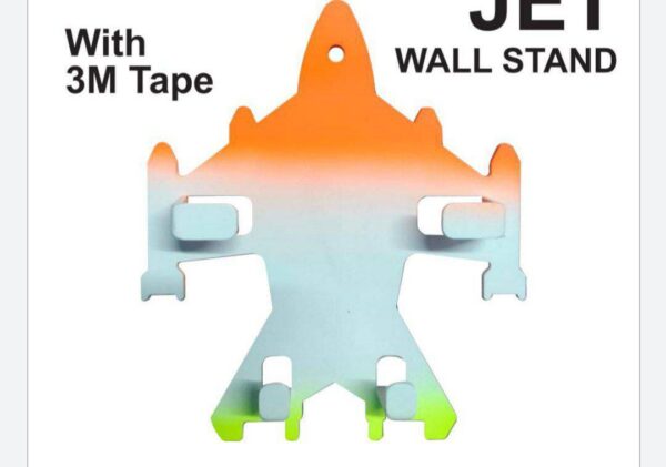 Fighter Jet Shape Plastic Mobile Holder Wall Mounted Mobile Stand Mobile Phones Charging Stand.(1 pc) - Image 3