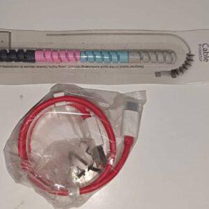 2pc combo(cable protector+one plus data cable)
