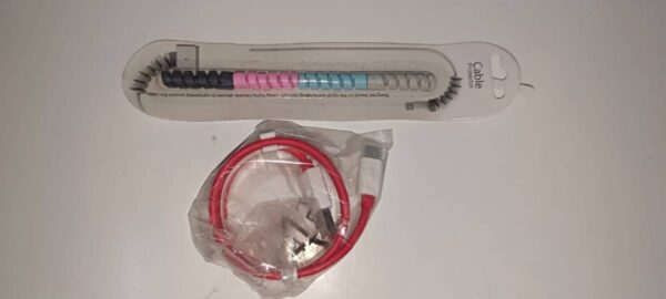 2pc combo(cable protector+one plus data cable)