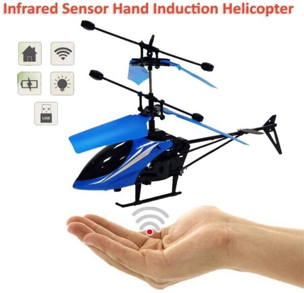 Webby Flying Sensor Helicopter, Multi Color - Image 4