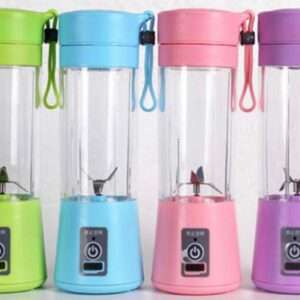 Instant Pot 6 Blade Smoothie Maker & Portable Electric USB Juice Maker Juicer Bottle Blender Mixer, Rechargeable Bottle & Portable Fruit Blender Maker Protein Shaker(MULTI) (Small)