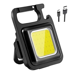 Cob Mini Key Ring Flash light