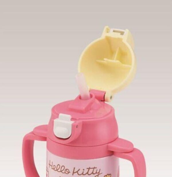 Kids Vaccum Bottle With Straw - Image 2