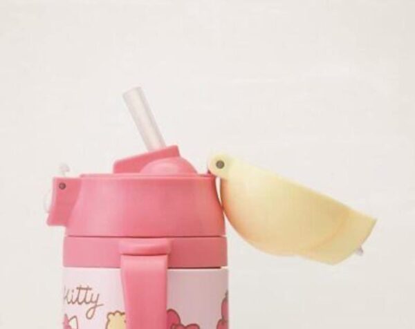 Kids Vaccum Bottle With Straw - Image 3