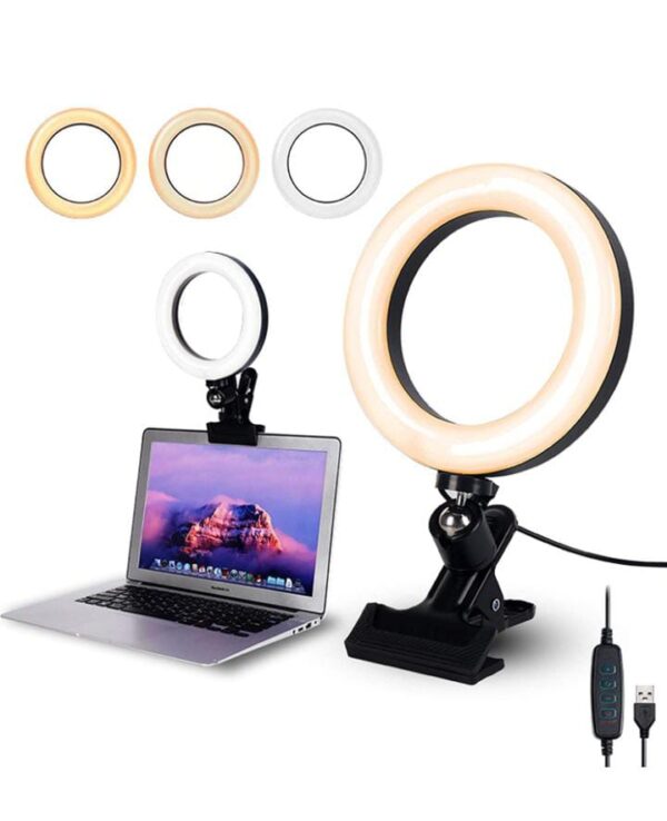 Laptop ring light