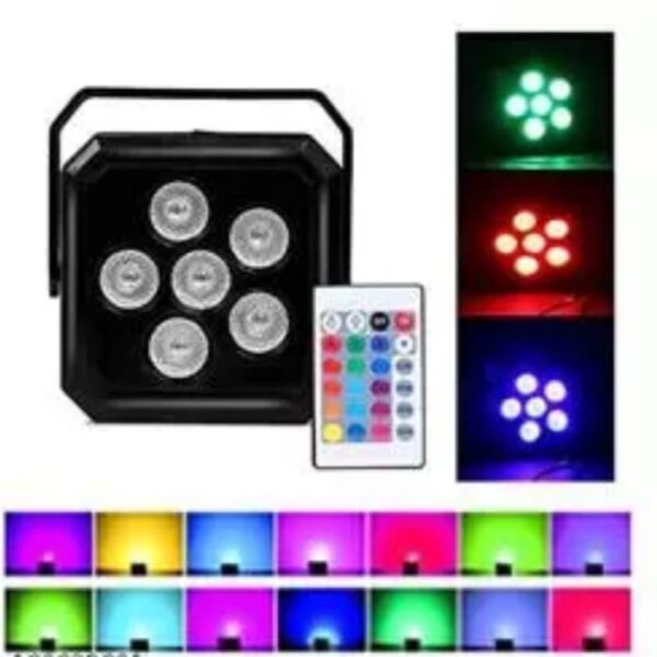 Party light with 6 led