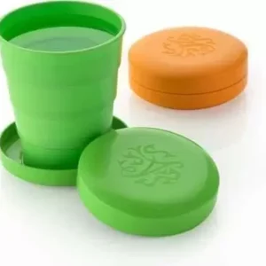 Plastic folding glass