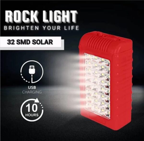 Pick Ur Needs Solar High-Bright 36 LED Light with Rechargeable Emergency Light(ABS Plastic) - Image 2