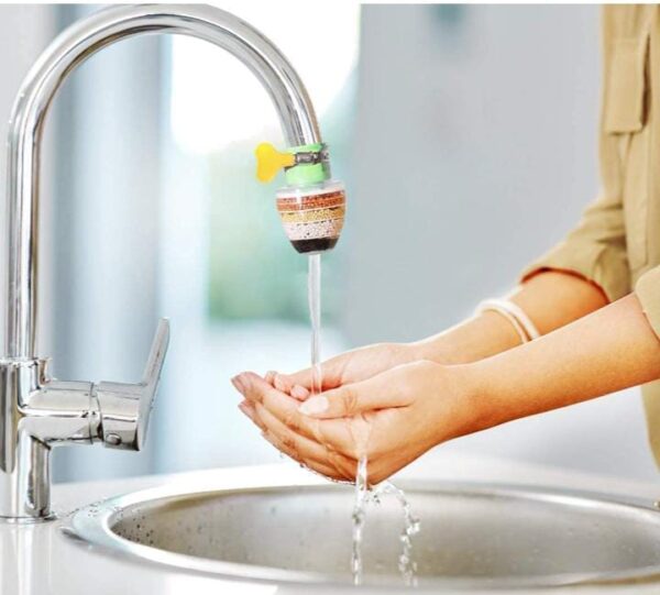 MIRARIYA Tap Water Purifier Filter Faucet 6 Layer Carbon Activated Dust Chlorine Remover Water Softener for Drinking Cartridge Alkaline Taps for Kitchen Sink Bathroom Wash Basin (1 pic-multi) - Image 7