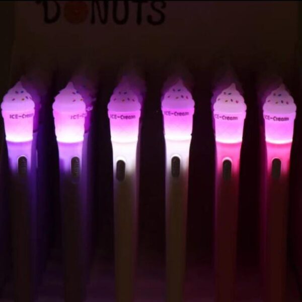 Ice cream🍦 shape led pen