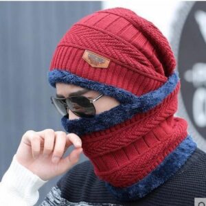 Winter cap with mask