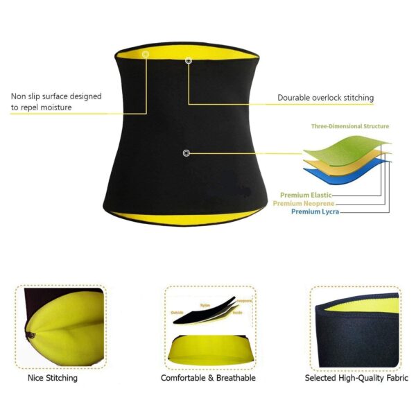 wewholeseller Neotex Hot shapers Slimming Belt L size - Image 3