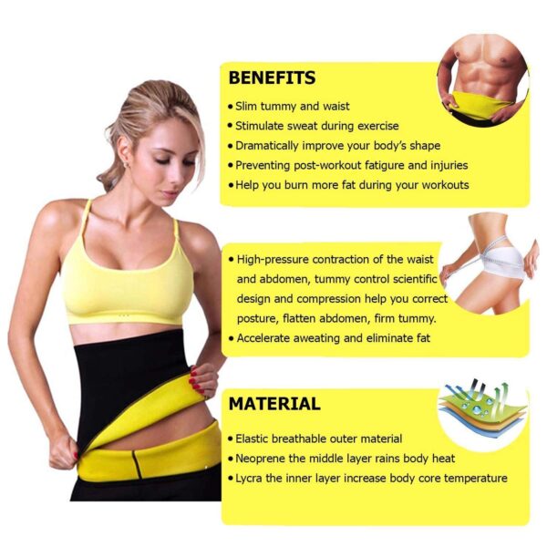 wewholeseller Neotex Hot shapers Slimming Belt L size - Image 5